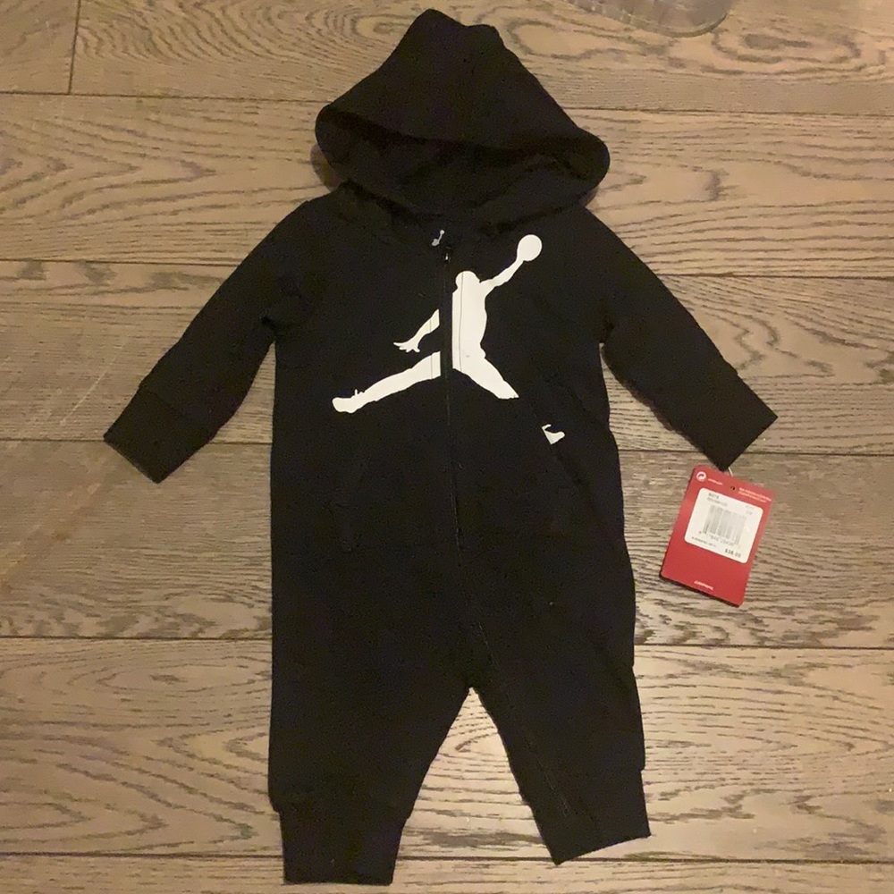 New Jordan newborn onesie